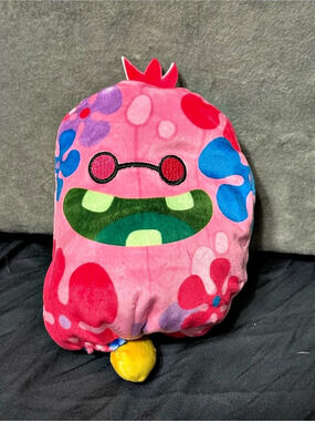 Cats vs Pickles Kitty Cakes Reversible Plush Pink & Blue NWT